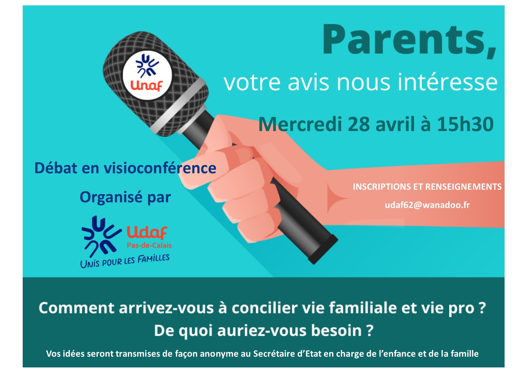 Débat concialiation vie familiale-vie professionnelle